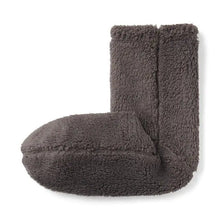  Brown Women's Recycled Polyester Fleece Cosy Socks MUJI UK