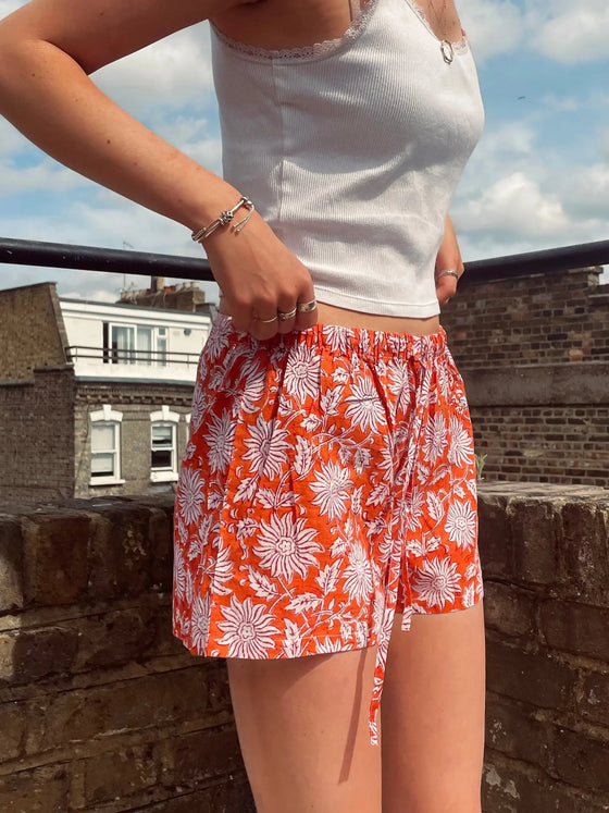 Burnt Amber Women's Pyjama Shorts Madder & More