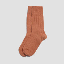  Burnt Orange Alpaca Bed Socks Piglet