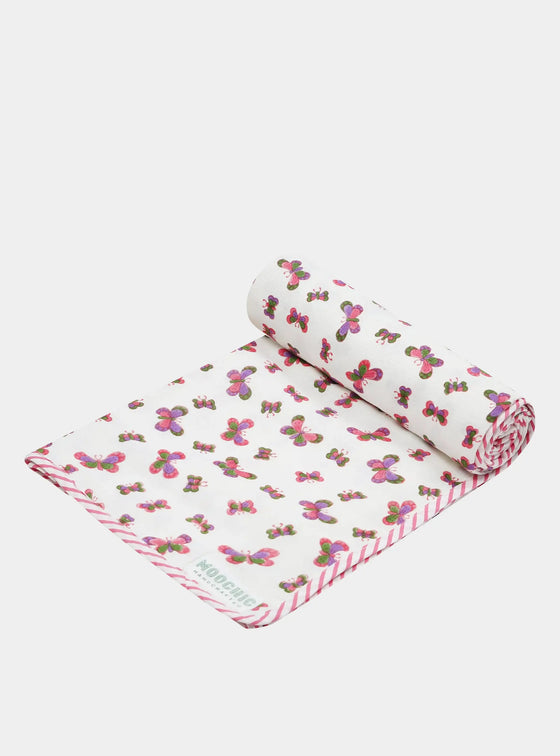 Butterfly Muslin Blanket Moochic