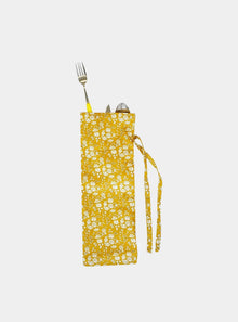  CAPEL MUSTARD Liberty Cutlery Bag Coco & Wolf