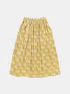 CAPEL MUSTARD Women's Edie Midi Skirt Coco & Wolf