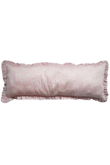  CAPEL PINK Liberty Ruffle Bolster Lumbar Cushion Coco & Wolf