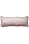 CAPEL PINK Liberty Ruffle Bolster Lumbar Cushion Coco & Wolf