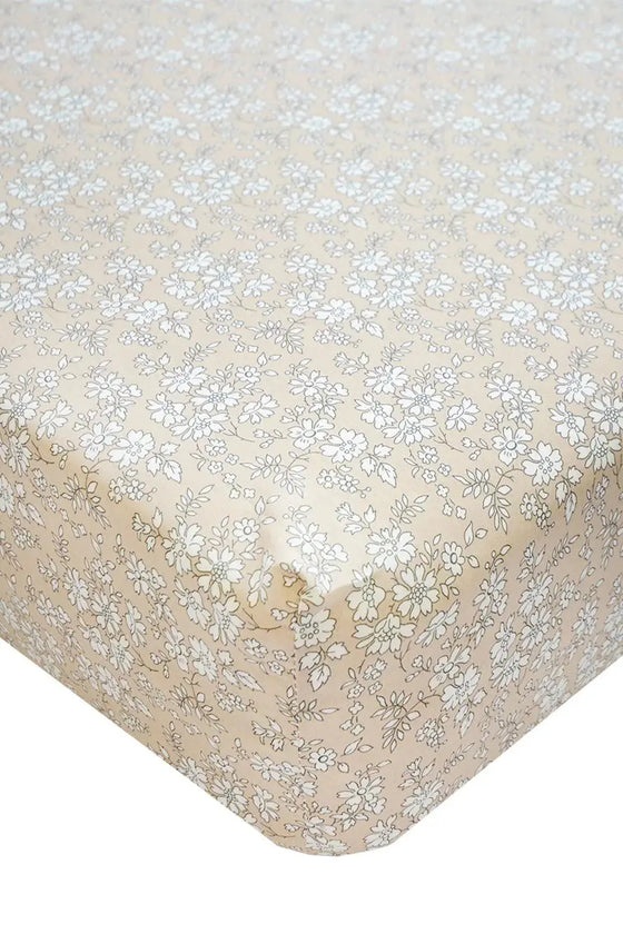 CAPEL TAUPE Liberty Fitted Sheet Coco & Wolf