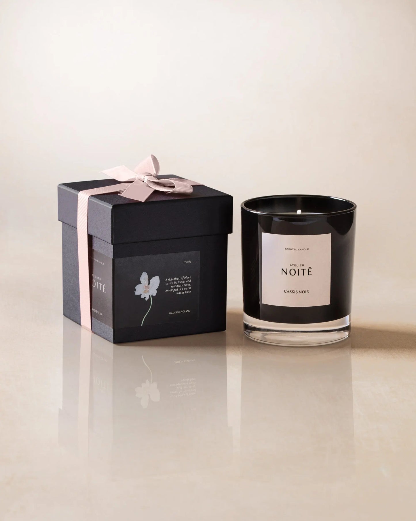 CASSIS NOIR CANDLE Atelier Noite