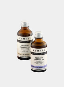  CBD Body & Massage Oil Duo Kloris