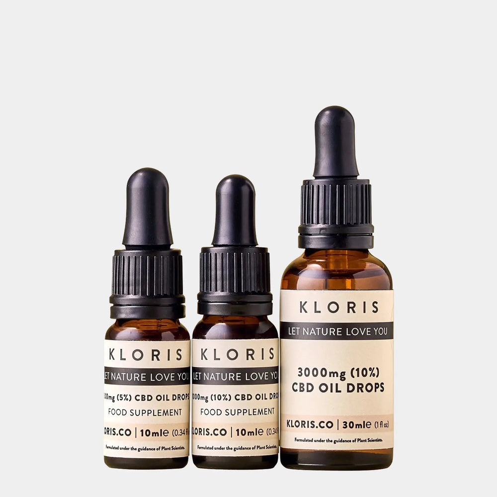 CBD Oil Triple Pack - The Full Set Kloris