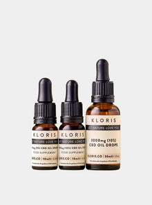  CBD Oil Triple Pack - The Full Set Kloris