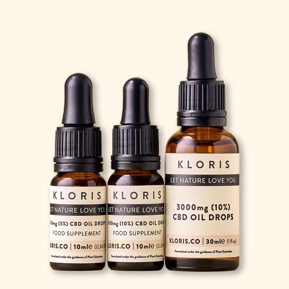 CBD Oil Triple Pack - The Full Set Kloris