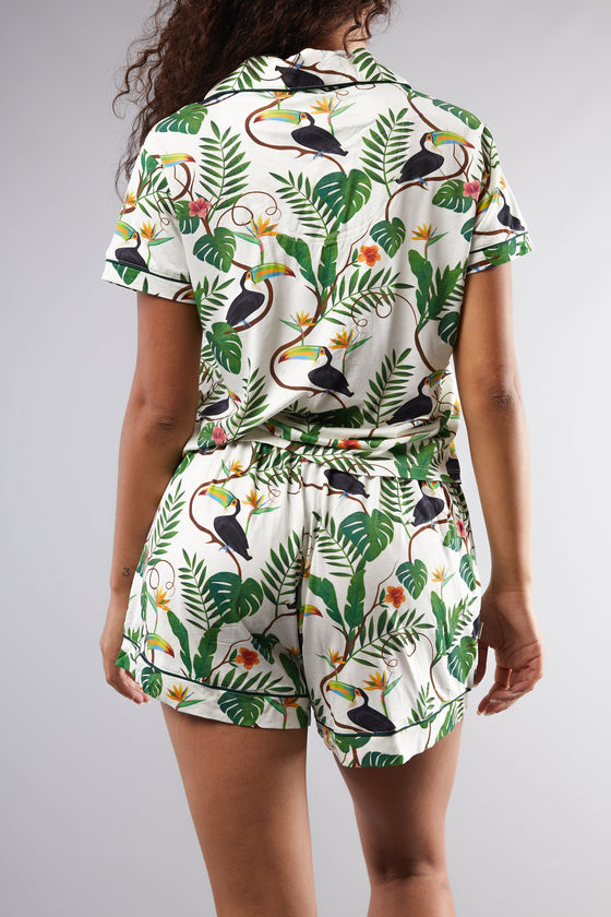 Angel Toucan Pyjama Short Set