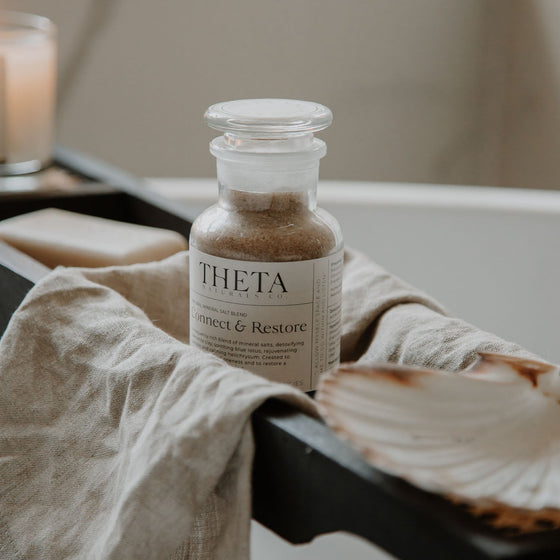 Connect & Restore - Bath Salts Theta Naturals Co