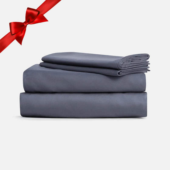 Clean Silver Sheet Set