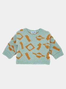  CUT and STICK KID'S JUMPER - MINT - 2-4 YEARS Talou