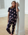 Space Unicorn Print Long Pyjama Set Chelsea Peers