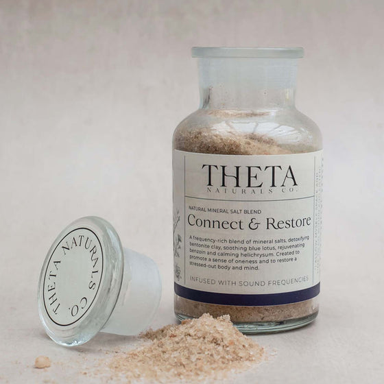 Connect & Restore - Bath Salts 500g Refill Theta Naturals Co