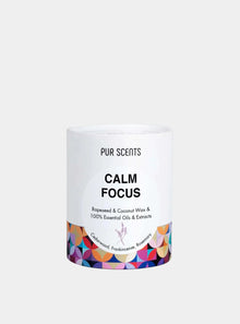  Calm Focus Aromatherapy Scented Candle Purscents