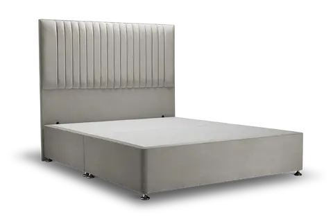 Camden Bed Silver Grey Simba