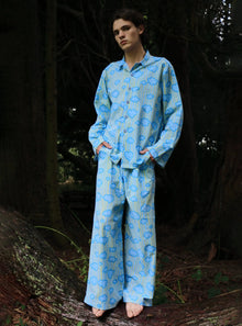  Can Cloud (Blue) Pyjama Top/Trouser French William