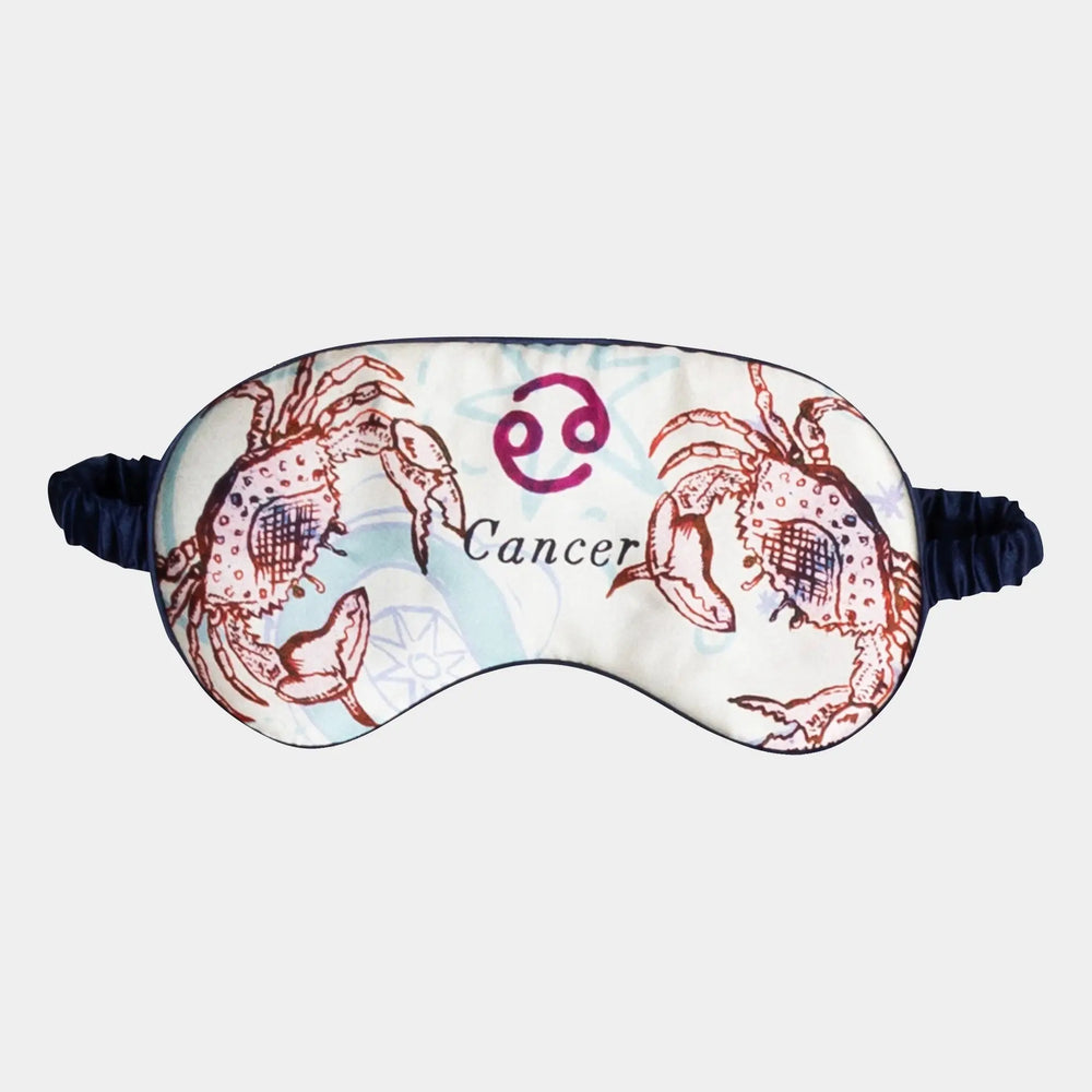 Silk Eye Mask / "Cancer" Jessica Russell Flint