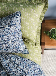 Bedding Made With Liberty Fabric CAPEL PISTACHIO