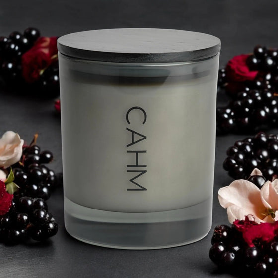 Cassis & Black Rose Candle  - Classic Collection CAHM