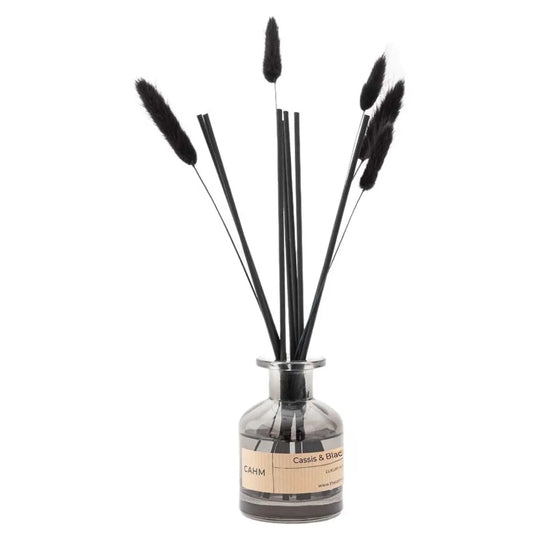 Cassis & Black Rose  - Reed Diffuser - Black CAHM