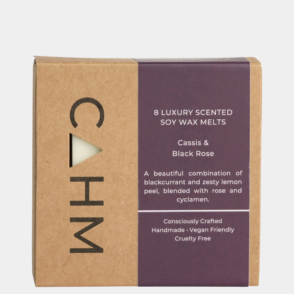 Cassis & Black Rose Wax Melt Box CAHM