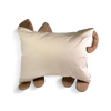 Purrfect Paws Beige Cat Full Size Cotton Pillowcase