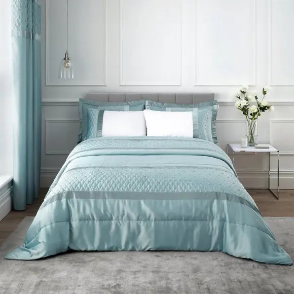 Catherine Lansfield Sequin Cluster Bedspread Dunelm