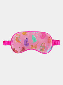  Cats and Kittens Silk Eye Mask for Kids Jessica Russell Flint