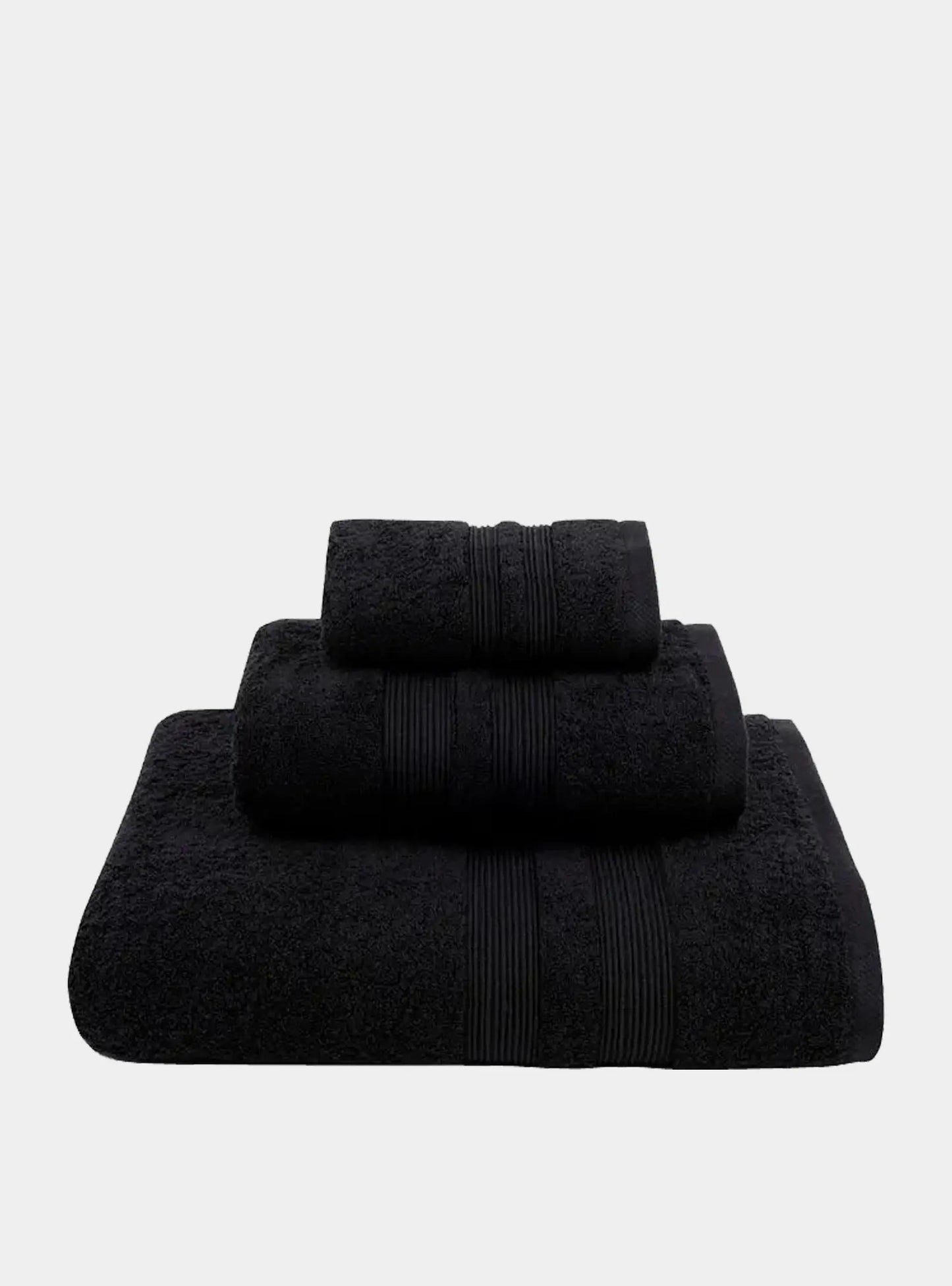 Caviar Black Elegance Cotton Towel Torres Novas