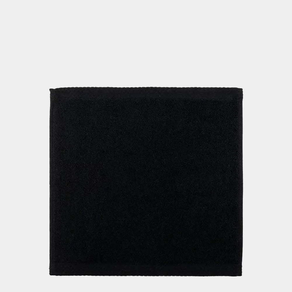 Caviar Black Luxus Cotton Face Towel Torres Novas