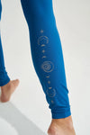 Celestial Leggings Marine Blue Pama London