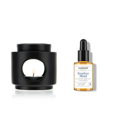  Ceramic Oil Burner and Restless Mind Sensory Point Sleep Oil anatome