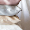 Champagne Silk Pillowcase Liv Lindley Silk Studio