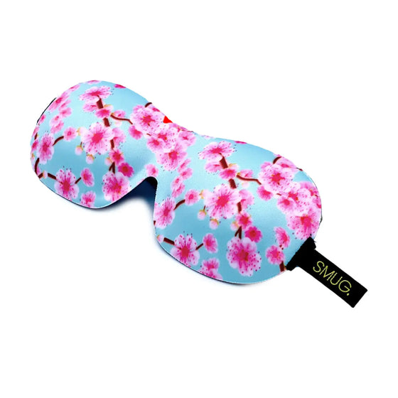 Cherry Blossom Contoured 3D Blackout Sleep Mask SMUG