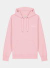 Cherry Blossom Pink Mens Organic Cotton Relaxed-Fit Hoodie hewn.