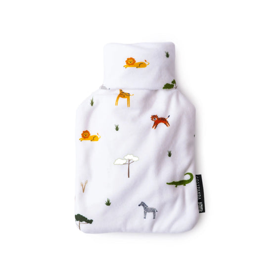 Children’s Safari Print 1L Hot Water Bottle CosyPanda