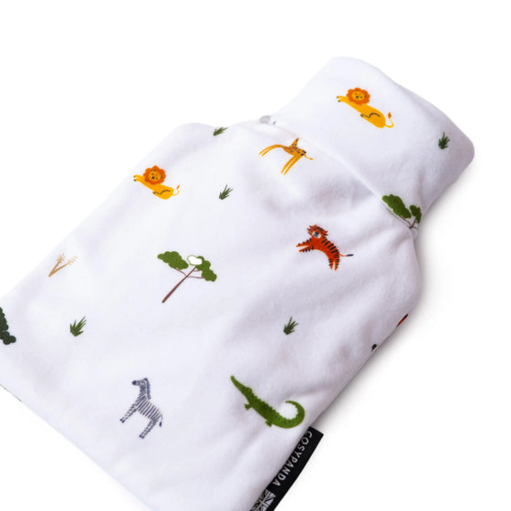 Children’s Safari Print 1L Hot Water Bottle CosyPanda