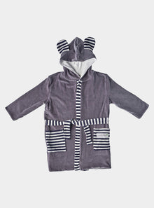  Grey Kids Organic Robes Pure Earth Collection