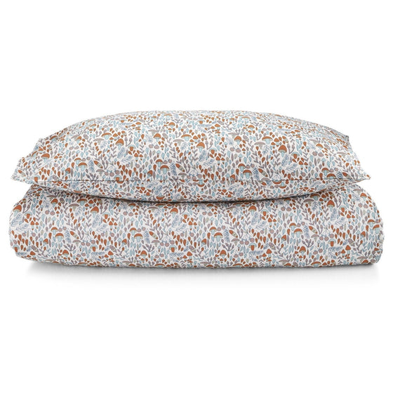 Single Organic Cotton Bedding Set - Woodland Walk