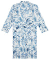 Chinoiserie Whimsy Organic Cotton Robe Myza