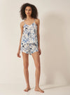 Chinoiserie Whimsy Women's Organic Cotton Cami Short Set Myza