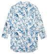 Chinoiserie Whimsy Women's Organic Cotton Nightshirt Myza