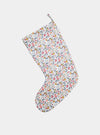 Christmas Stocking Made With Liberty Fabric BETSY GREY Coco & Wolf