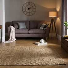  Chunky Jute Woven Rug Dunelm