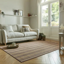  Churchgate Drayton Striped Jute Rug Dunelm