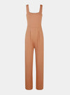 Ciara Organic Cotton Jumpsuit - Cappuccino numbatsport