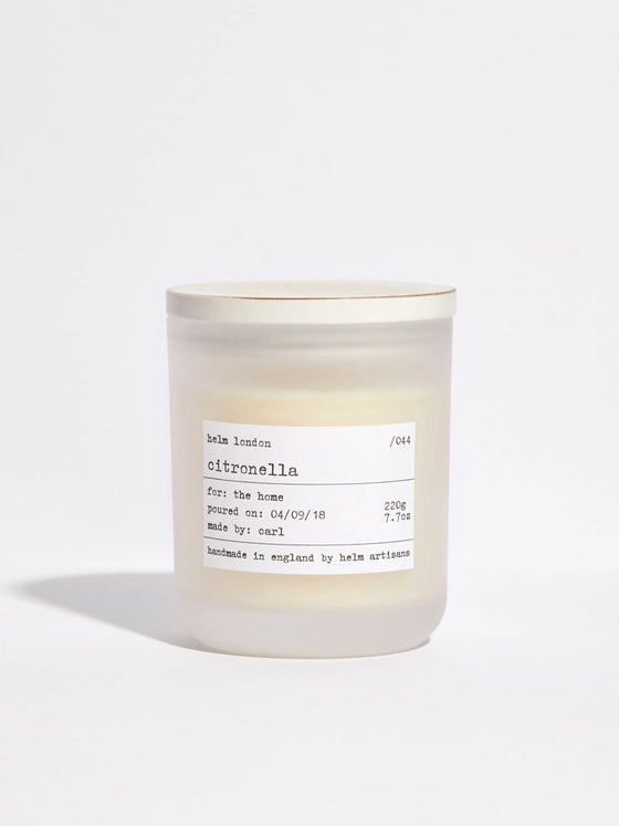 Citronella Luxury Candle Helm London